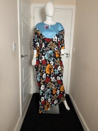 plain and pattern kaftan