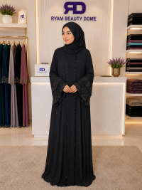 flare sleeve abaya