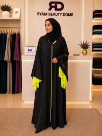 Flare sleeves abaya